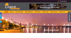 Desktop Screenshot of gujarattourismonline.com
